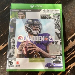 EA Sports Madden 21 Game Disc for Xbox Series X & Xbox One
